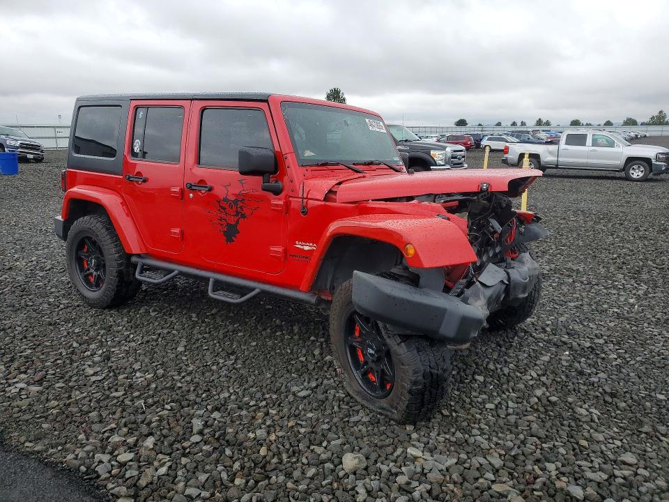 Продажа на аукционе авто 2014 Jeep Wrangler Unlimited, vin: 1C4BJWEG5EL101121, номер лота: 48473926