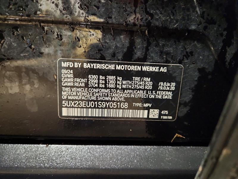 Продажа на аукционе авто 2025 Bmw X5, vin: 5UX23EU01S9Y05168, номер лота: 48859986
