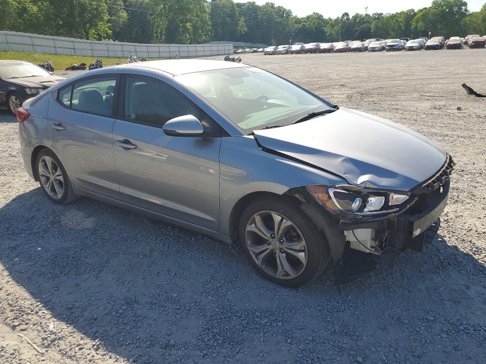50840106 :رقم المزاد ، 5NPD84LF4HH028576 vin ، 2017 Hyundai Elantra مزاد بيع