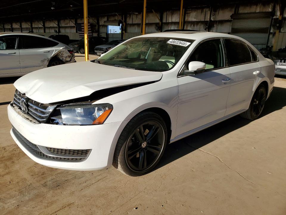 48632646 :رقم المزاد ، 1VWBV7A34FC008330 vin ، 2015 Volkswagen Passat مزاد بيع