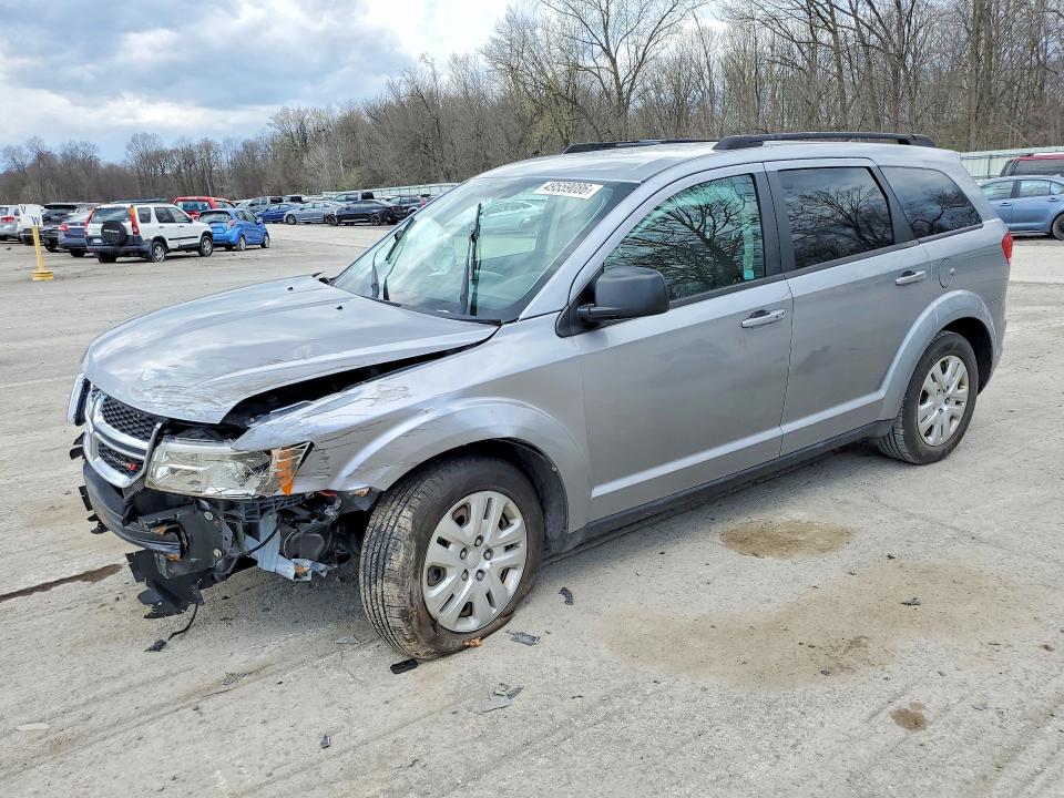 2018 Dodge Journey მანქანა იყიდება აუქციონზე, vin: 3C4PDCAB3JT218619, აუქციონის ნომერი: 49559086