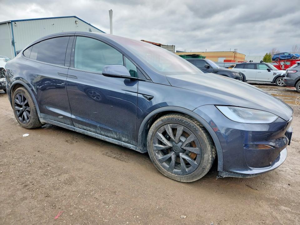 49219806 :رقم المزاد ، 7SAXCDE50RF447821 vin ، 2024 Tesla Model X مزاد بيع