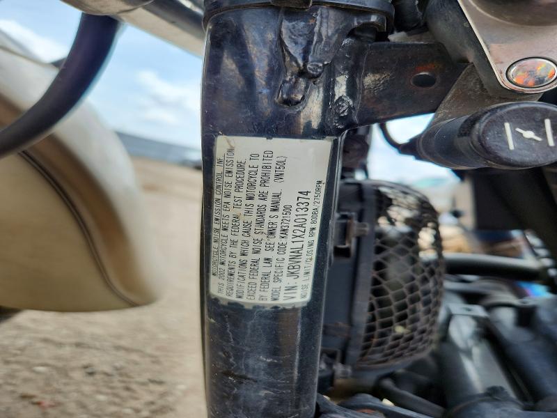 2002 Kawasaki Vn1500 მანქანა იყიდება აუქციონზე, vin: JKBVNAL1X2A013374, აუქციონის ნომერი: 51187726
