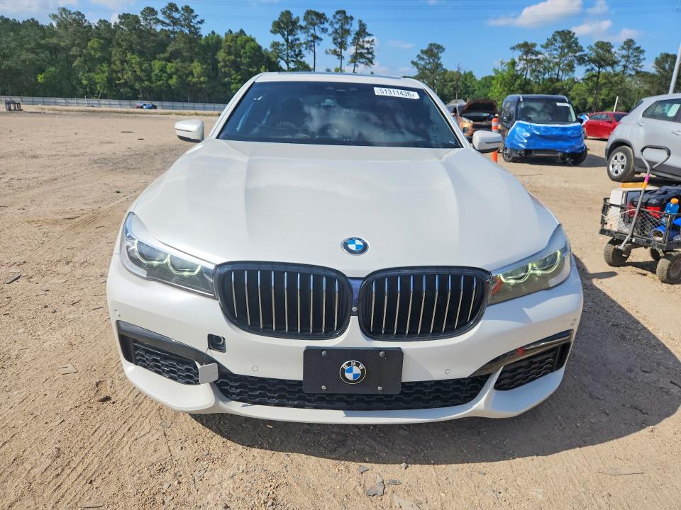 51311436 :رقم المزاد ، WBA7E2C5XKB217238 vin ، 2019 Bmw 740 مزاد بيع