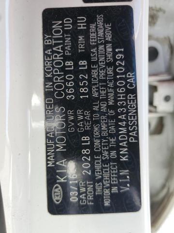 Продажа на аукционе авто 2017 Kia Rio, vin: KNADM4A33H6010291, номер лота: 50815546