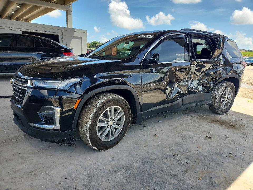 2022 Chevrolet Traverse მანქანა იყიდება აუქციონზე, vin: 1GNEVHKW5NJ147687, აუქციონის ნომერი: 48738016