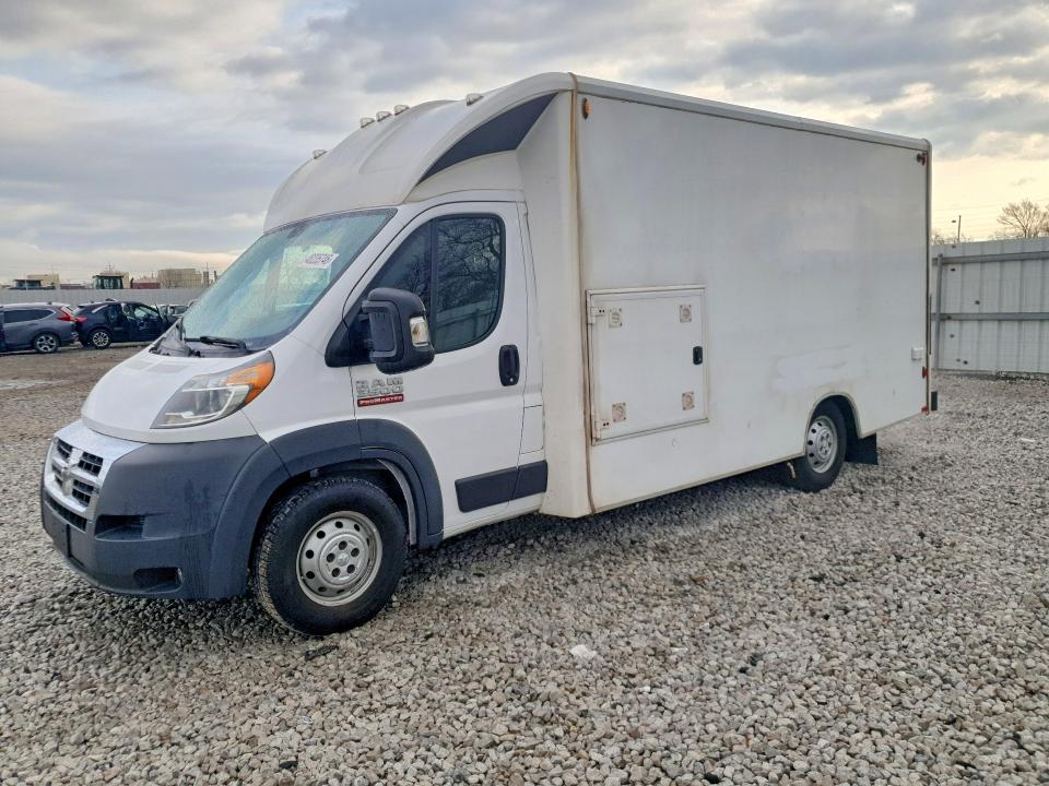 48235746 :رقم المزاد ، 3C7WRVMGXJE137897 vin ، 2018 Ram Promaster 3500 مزاد بيع