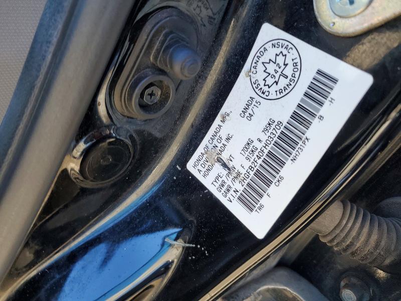 Продаж на аукціоні авто 2015 Honda Civic, vin: 2HGFB2F40FH033709, номер лоту: 47447686