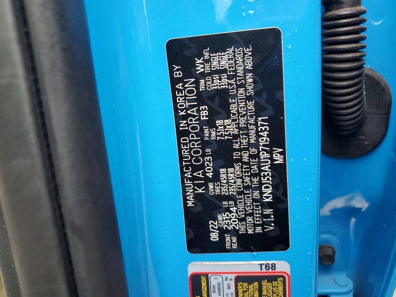 Aukcja sprzedaży 2023 Kia Soul, vin: KNDJ53AU1P7194371, numer aukcji: 48646376
