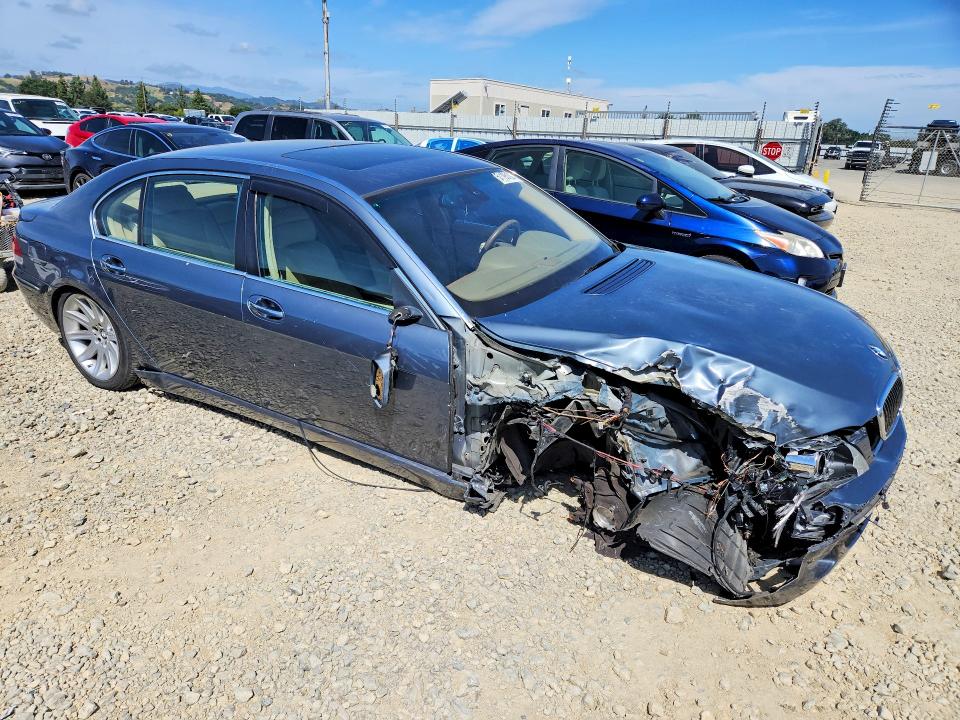 51195106 :رقم المزاد ، WBAHN83557DT70175 vin ، 2007 Bmw 750 مزاد بيع