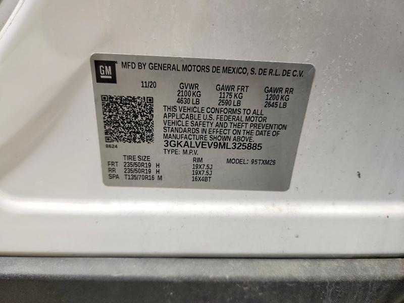 Продаж на аукціоні авто 2021 Gmc Terrain, vin: 3GKALVEV9ML325885, номер лоту: 51464426