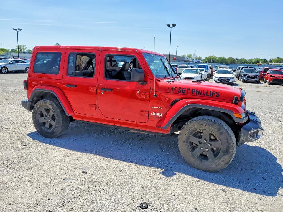 Продажа на аукционе авто 2018 Jeep Wrangler Unlimited, vin: 1C4HJXEN9JW192014, номер лота: 48912896