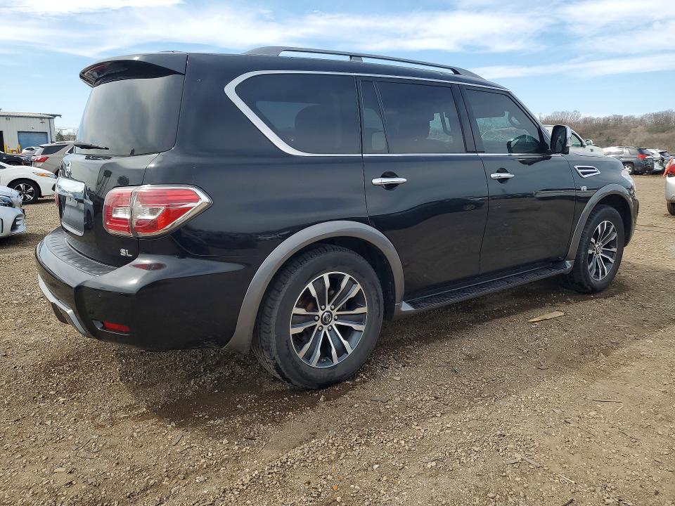 2020 Nissan Armada მანქანა იყიდება აუქციონზე, vin: JN8AY2ND1LX015675, აუქციონის ნომერი: 48195506