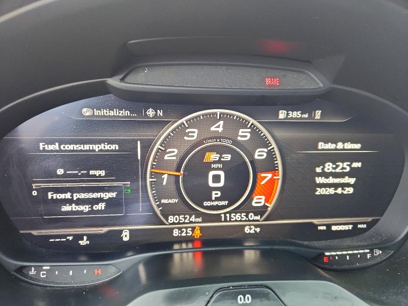 51700666 :رقم المزاد ، WAUB1GFF2H1073299 vin ، 2017 Audi S3 مزاد بيع