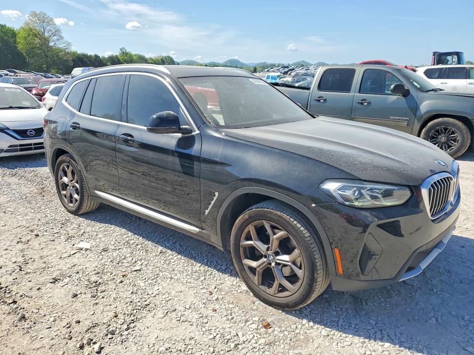 2022 Bmw X3 მანქანა იყიდება აუქციონზე, vin: 5UX43DP09N9J11380, აუქციონის ნომერი: 49343256