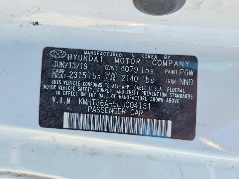 50232746 :رقم المزاد ، KMHT36AH5LU004131 vin ، 2020 Hyundai Veloster N مزاد بيع