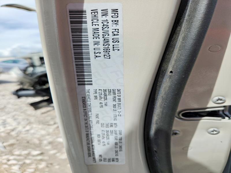 2022 Jeep Grand Wagoneer მანქანა იყიდება აუქციონზე, vin: 1C4SJVGJ4NS169127, აუქციონის ნომერი: 48747426