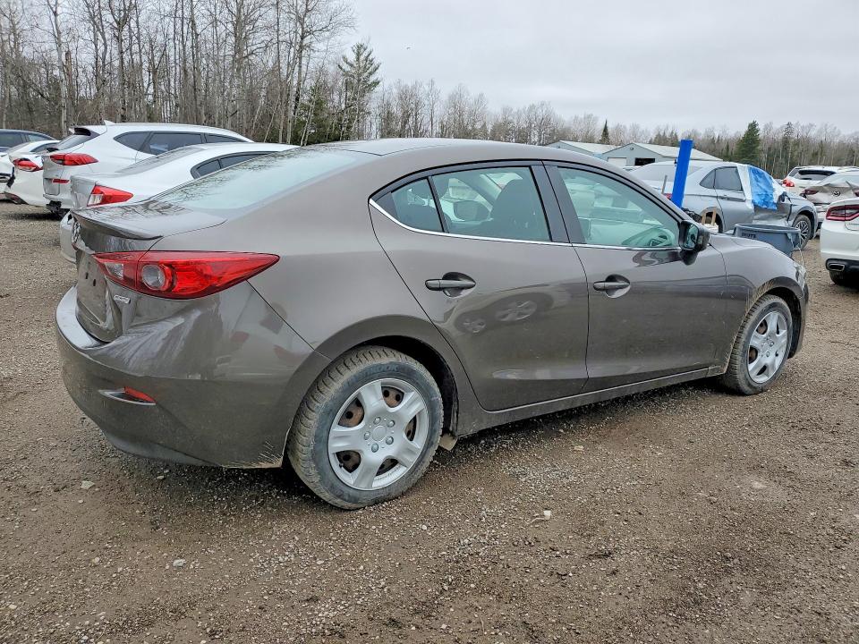 46167246 :رقم المزاد ، 3MZBM1V72FM143253 vin ، 2015 Mazda 3 مزاد بيع