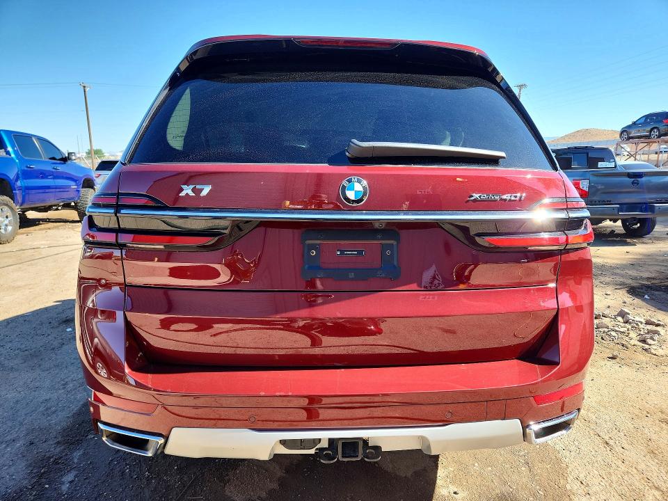 50488066 :رقم المزاد ، 5UX23EM01T9030503 vin ، 2026 Bmw X7 مزاد بيع