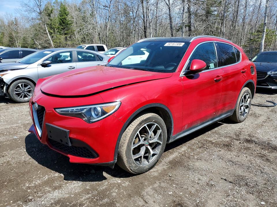 2019 Alfa Romeo Stelvio მანქანა იყიდება აუქციონზე, vin: ZASPAKAN4K7C51316, აუქციონის ნომერი: 50167306