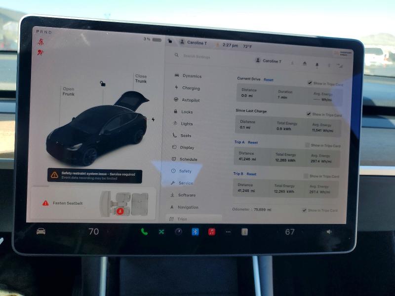 Aukcja sprzedaży 2021 Tesla Model Y, vin: 5YJYGDEE7MF076445, numer aukcji: 48193656