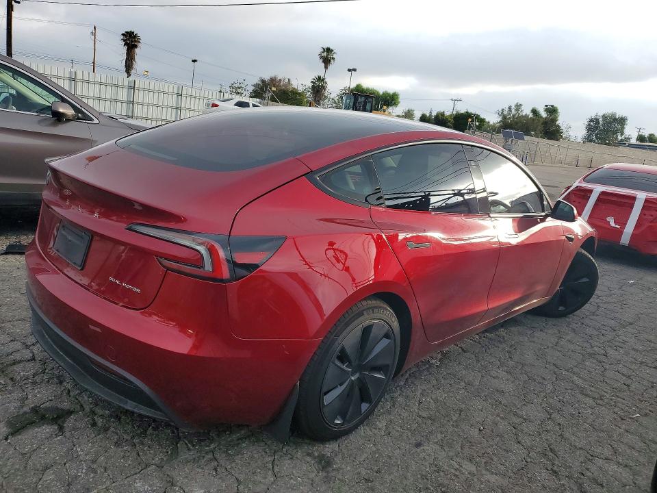Aukcja sprzedaży 2024 Tesla Model 3, vin: 5YJ3E1EB6RF822198, numer aukcji: 48452006