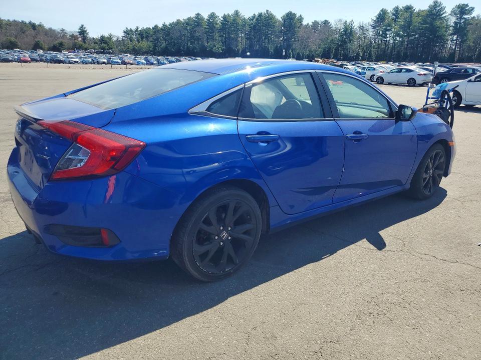 2019 Honda Civic მანქანა იყიდება აუქციონზე, vin: 2HGFC2F8XKH601443, აუქციონის ნომერი: 49746406