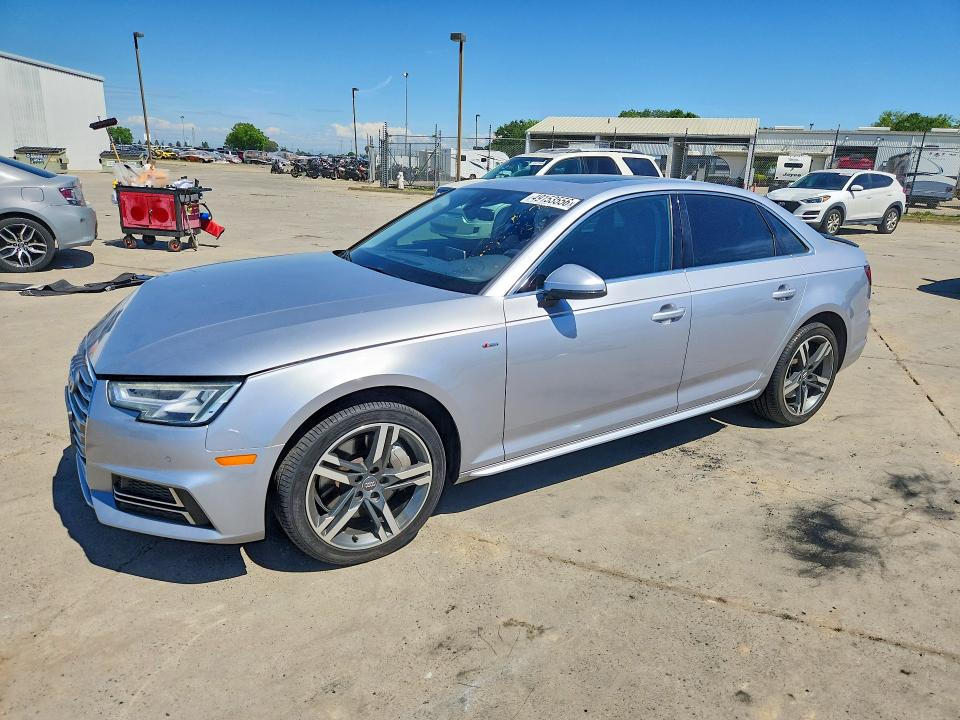 2018 Audi A4 მანქანა იყიდება აუქციონზე, vin: WAUENAF46JA026540, აუქციონის ნომერი: 49153556