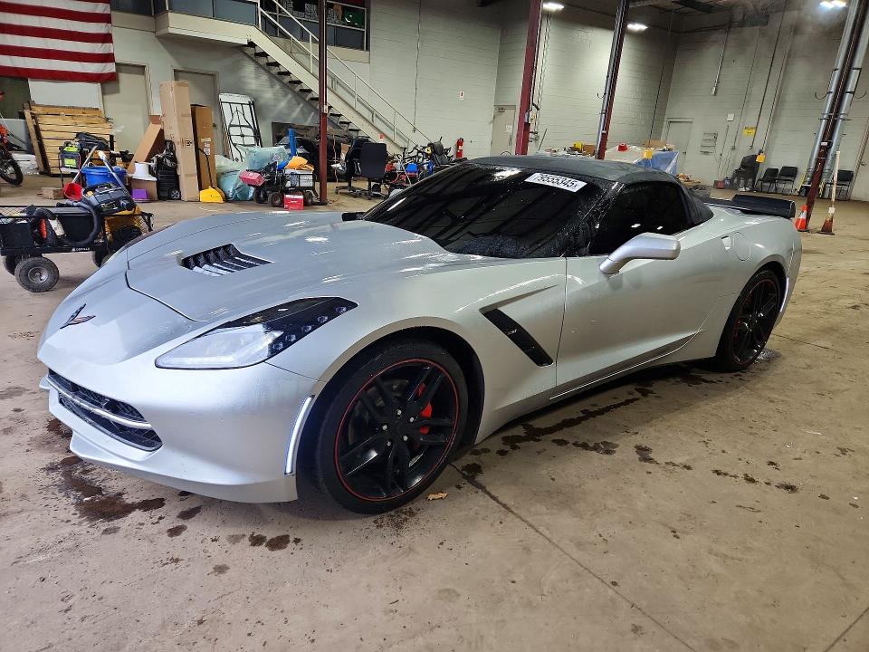 79555345 :رقم المزاد ، 1G1YF3D75H5118384 vin ، 2017 Chevrolet Corvette مزاد بيع