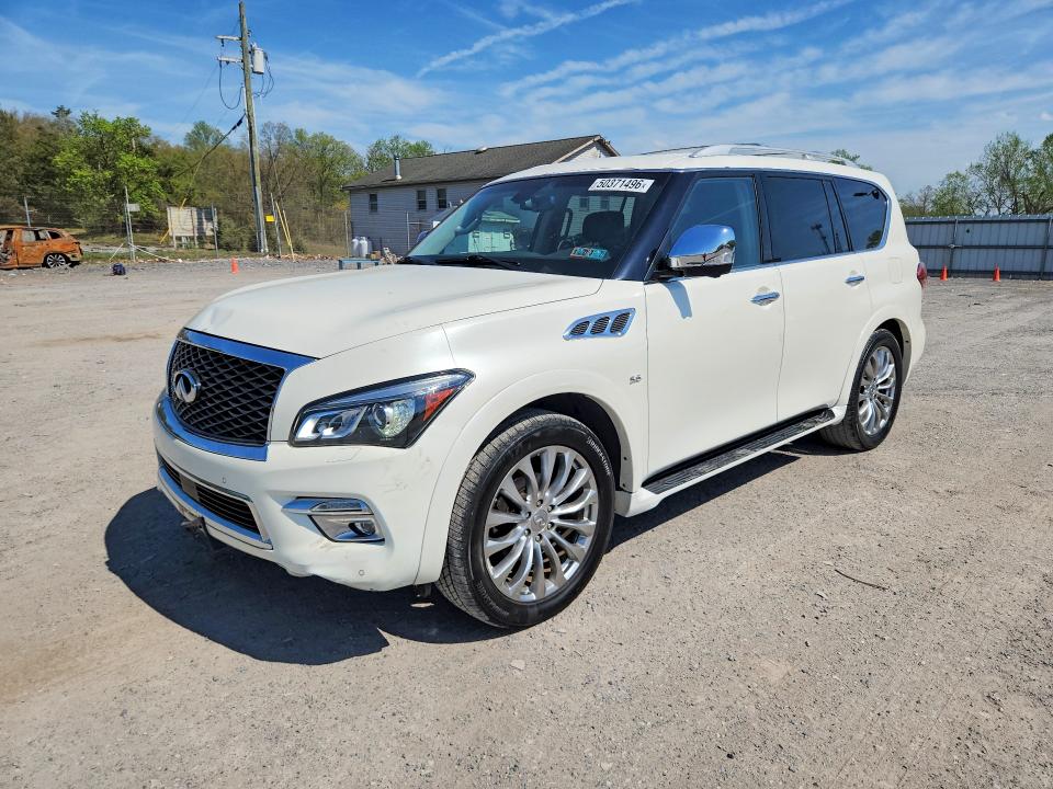 50371496 :رقم المزاد ، JN8AZ2NCXG9401428 vin ، 2016 Infiniti Qx80 مزاد بيع