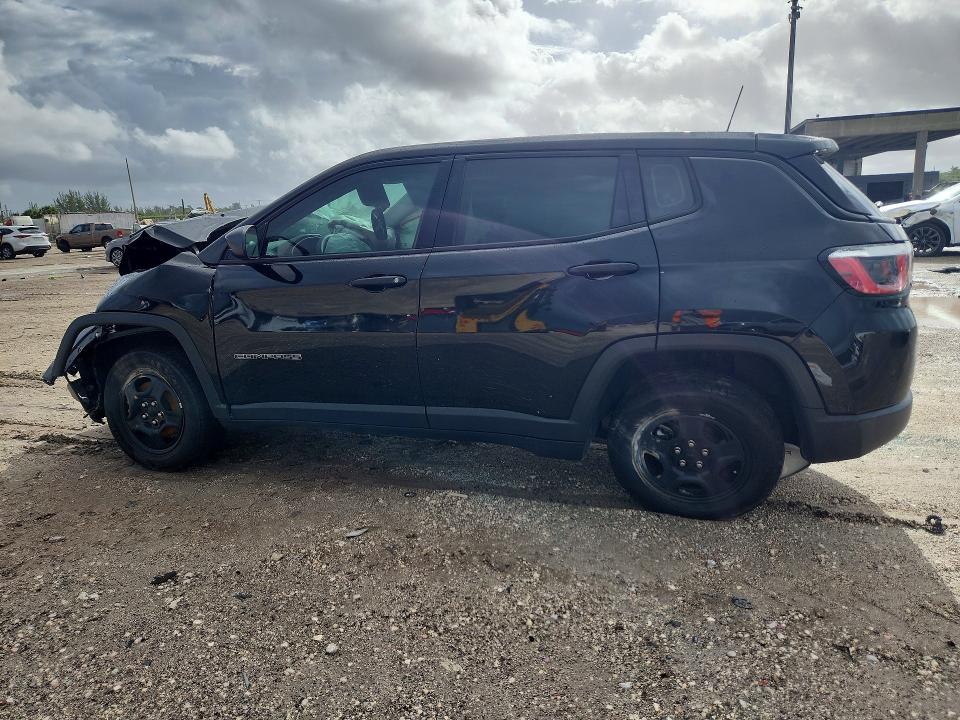 2018 Jeep Compass მანქანა იყიდება აუქციონზე, vin: 3C4NJCAB3JT226655, აუქციონის ნომერი: 49175366