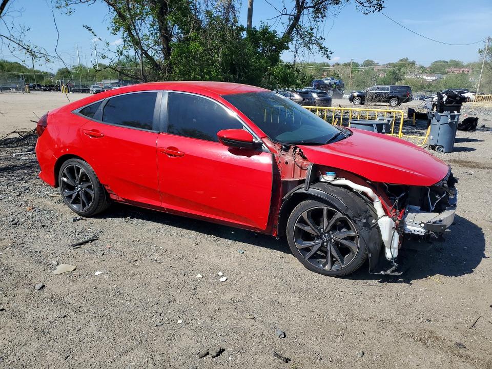 Auction sale of the 2019 Honda Civic, vin: 2HGFC2F83KH601932, lot number: 50269086