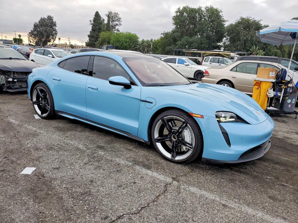 47358376 :رقم المزاد ، WP0AB2Y10RSA35827 vin ، 2024 Porsche Taycan مزاد بيع