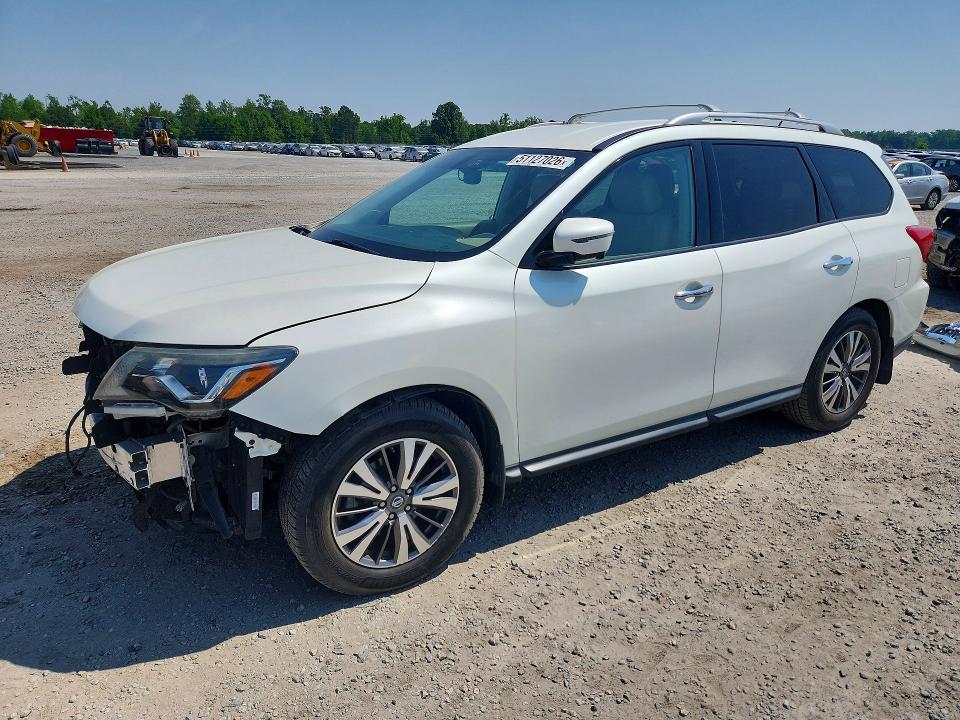 51127026 :رقم المزاد ، 5N1DR2MN1HC642306 vin ، 2017 Nissan Pathfinder مزاد بيع