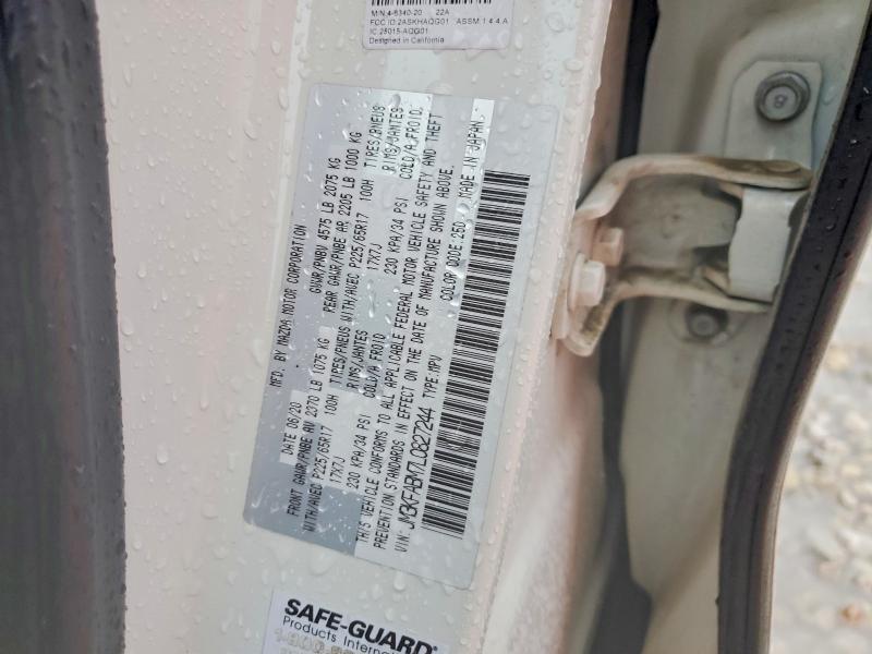 Aukcja sprzedaży 2020 Mazda Cx-5, vin: JM3KFABM7L0827244, numer aukcji: 50641606