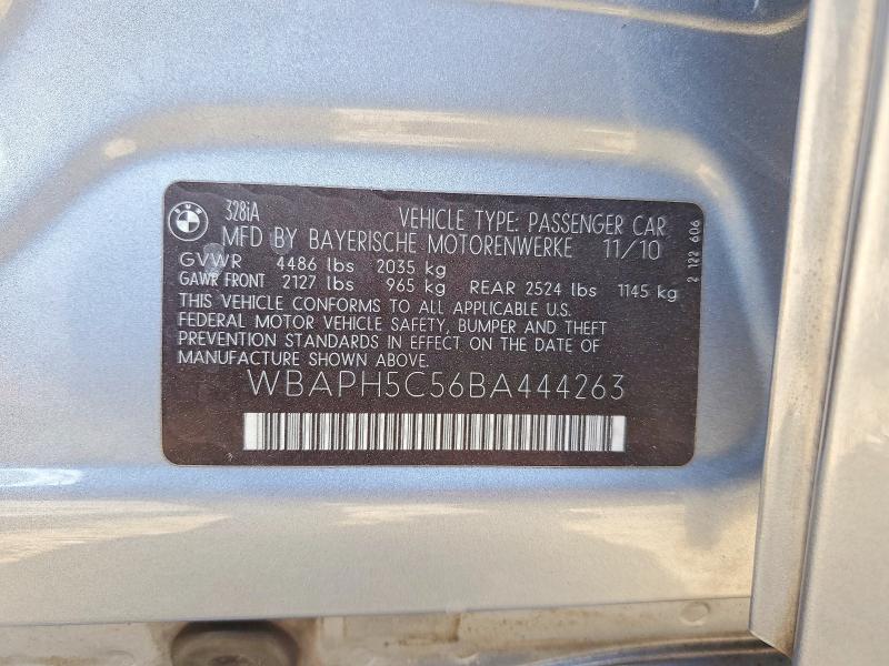 Продаж на аукціоні авто 2011 Bmw 328, vin: WBAPH5C56BA444263, номер лоту: 49031726