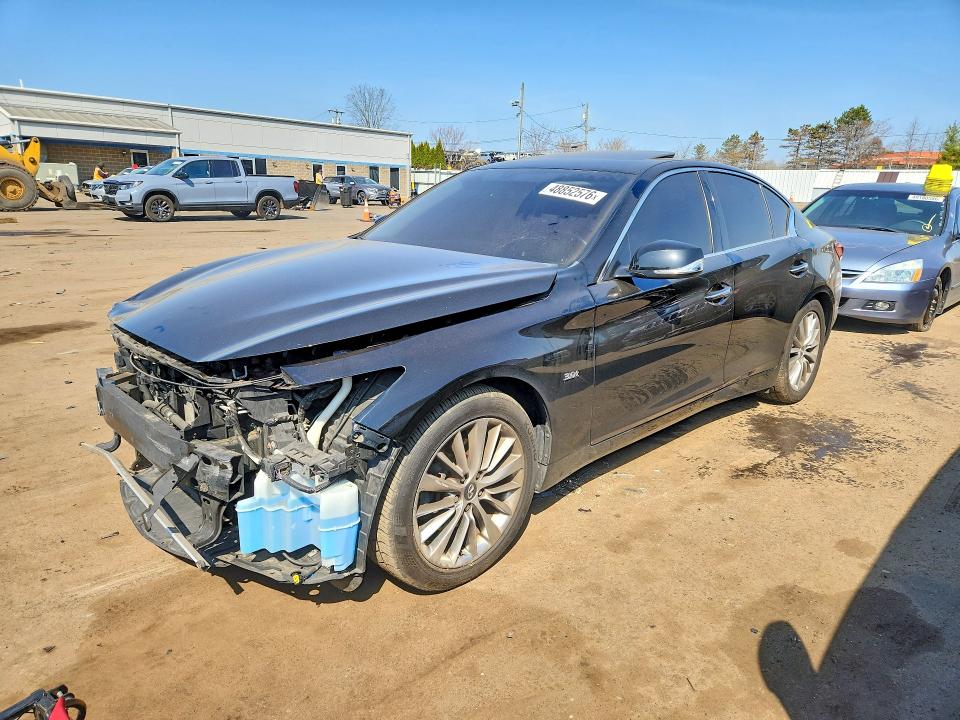 48852576 :رقم المزاد ، JN1EV7AR3JM440577 vin ، 2018 Infiniti Q50 مزاد بيع