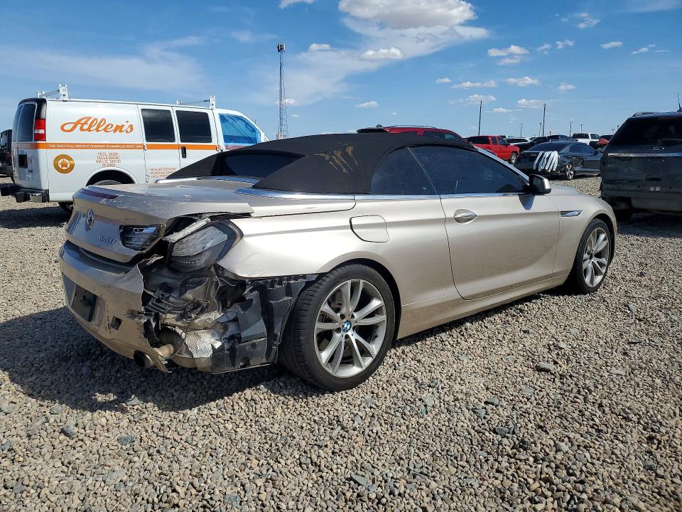 Aukcja sprzedaży 2012 Bmw 640, vin: WBALW7C52CC618478, numer aukcji: 49416346