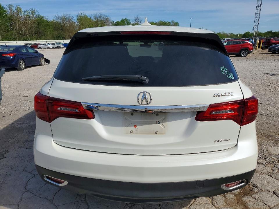 Aukcja sprzedaży 2016 Acura Mdx, vin: 5FRYD4H41GB023447, numer aukcji: 48664286