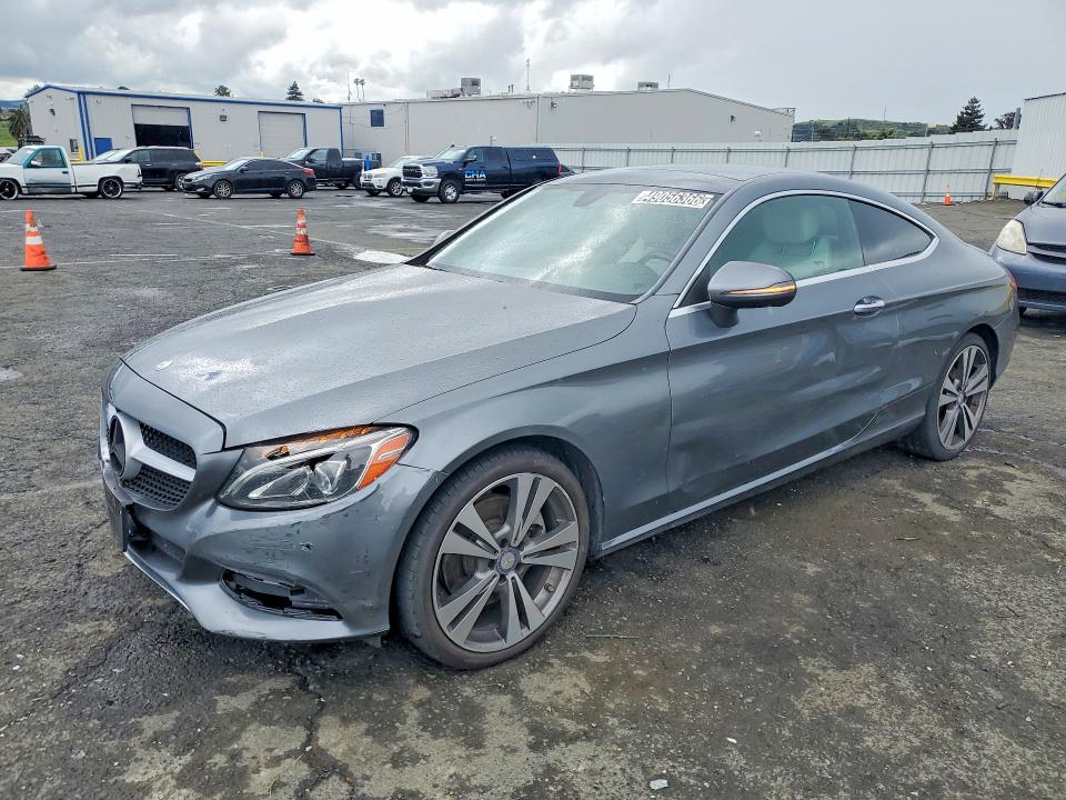 2017 Mercedes-benz C მანქანა იყიდება აუქციონზე, vin: WDDWJ4JB9HF434916, აუქციონის ნომერი: 49056366
