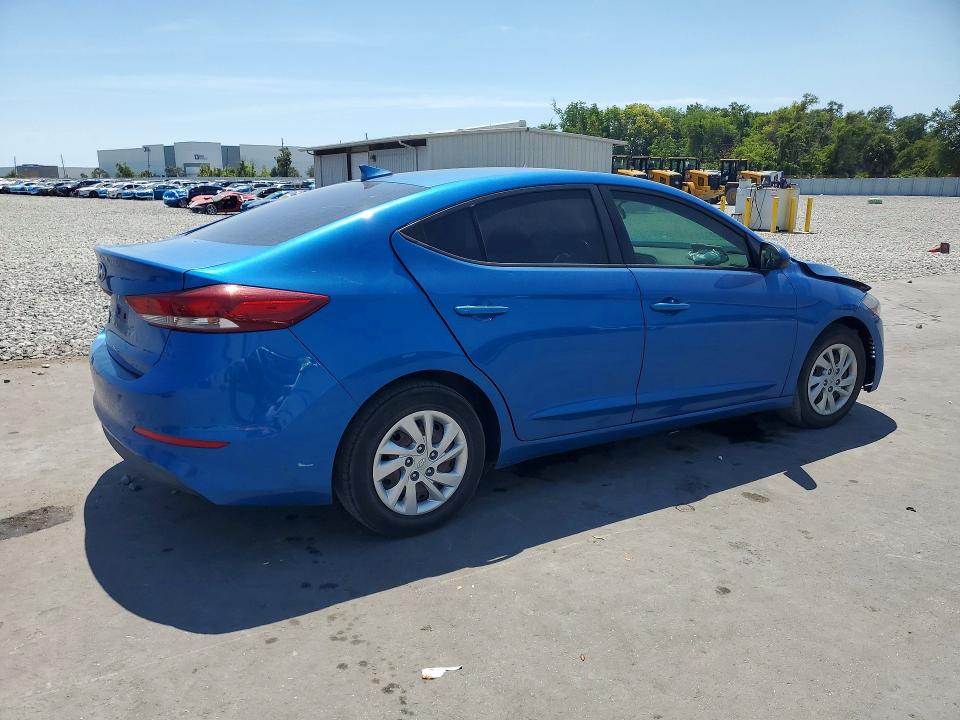 50331226 :رقم المزاد ، KMHD74LFXHU418215 vin ، 2017 Hyundai Elantra مزاد بيع