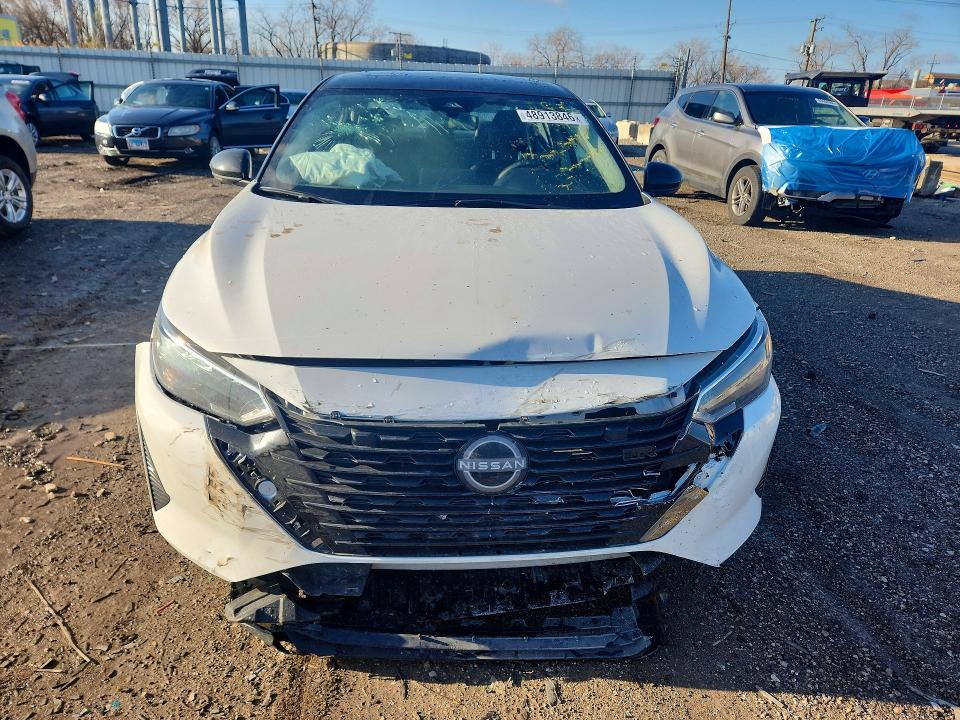 48913846 :رقم المزاد ، 3N1AB8DV2SY407963 vin ، 2025 Nissan Sentra مزاد بيع