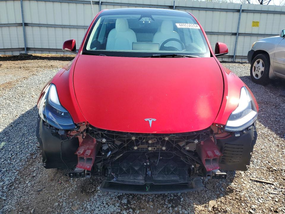 48955026 :رقم المزاد ، 7SAYGDEF5SA348125 vin ، 2025 Tesla Model Y مزاد بيع