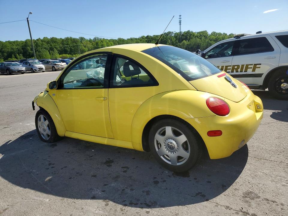 2001 Volkswagen New Beetle მანქანა იყიდება აუქციონზე, vin: 3VWCP21CX1M461229, აუქციონის ნომერი: 50457516