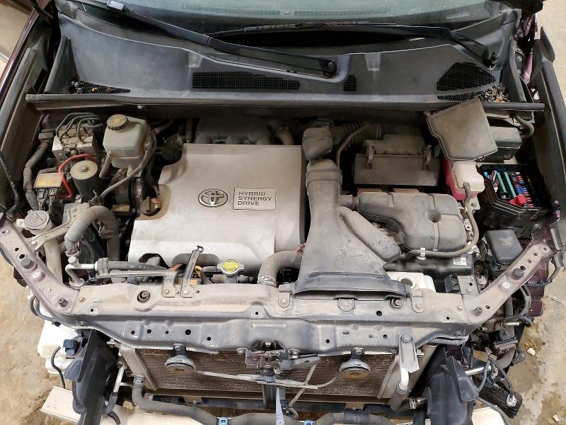 2012 Toyota Highlander Hybrid მანქანა იყიდება აუქციონზე, vin: JTEBC3EH7C2007757, აუქციონის ნომერი: 48861396