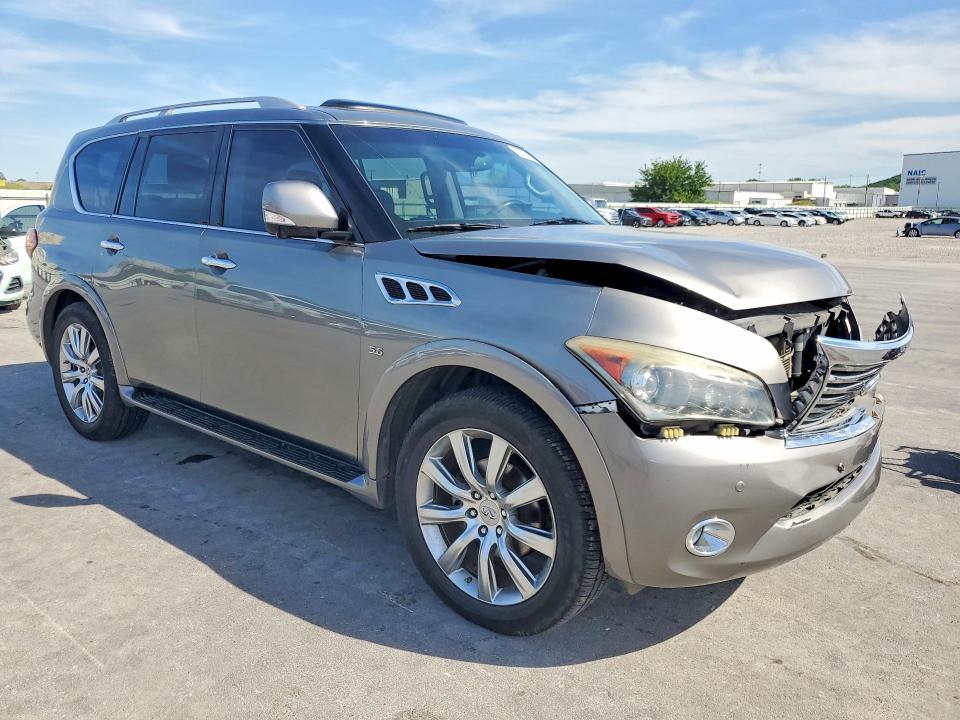 50617596 :رقم المزاد ، JN8AZ2NEXE9063009 vin ، 2014 Infiniti Qx80 مزاد بيع
