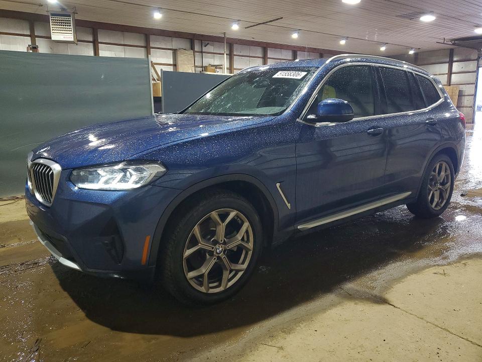 2022 Bmw X3 მანქანა იყიდება აუქციონზე, vin: 5UX53DP08N9M35425, აუქციონის ნომერი: 51558306