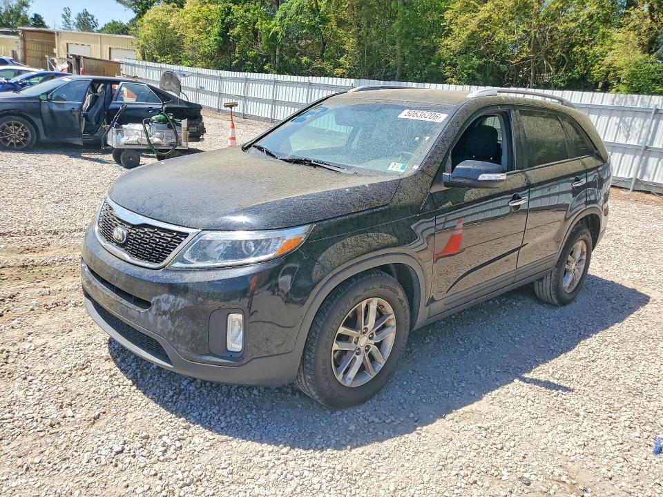 50636206 :رقم المزاد ، 5XYKT3A60FG607216 vin ، 2015 Kia Sorento مزاد بيع
