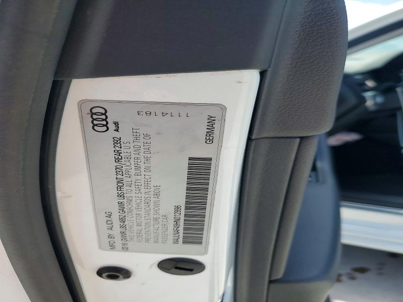Продаж на аукціоні авто 2017 Audi A4, vin: WAULNAF49HN012996, номер лоту: 50786656