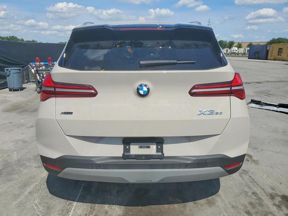 2025 Bmw X3 მანქანა იყიდება აუქციონზე, vin: 5UX53GP05S9Z56275, აუქციონის ნომერი: 51658856